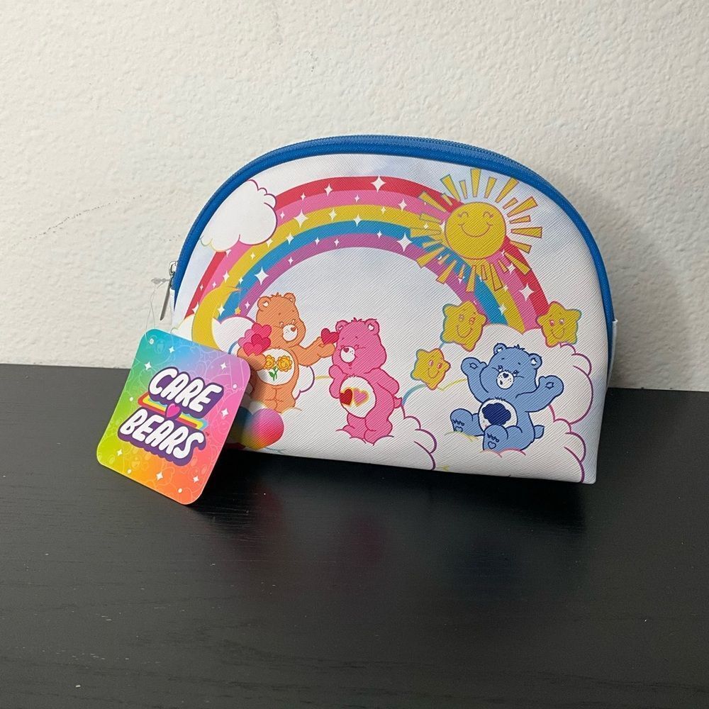 Care Bears Rainbow Pouch - Blue and White